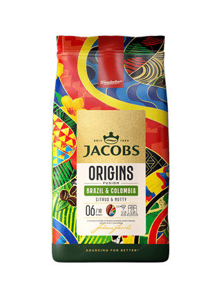 Jacobs Beans Origins Brazil Colombia 1kg