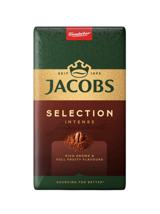 10021530 Jacobs Selection Intense 500g Brick  Paper Wrap V5 PRD v01