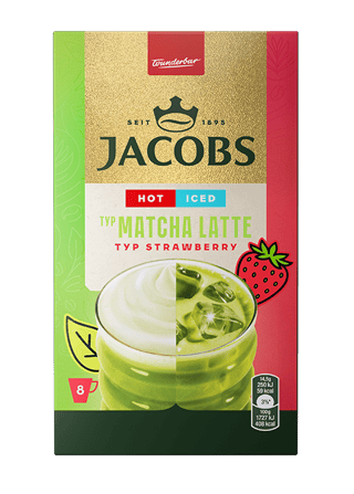10045897 Jacobs Matcha Latte Strawberry 8X14 5G Carton V3 PRD v01 00 Updated